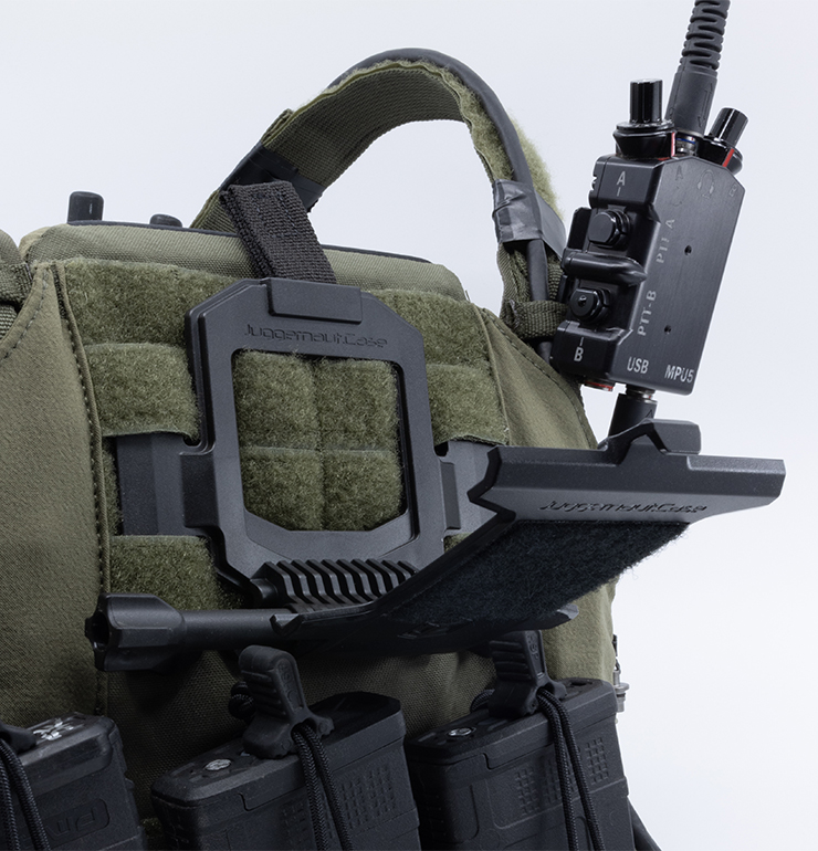 Tactical Vest Chest Phone Navigation holder mount For vest